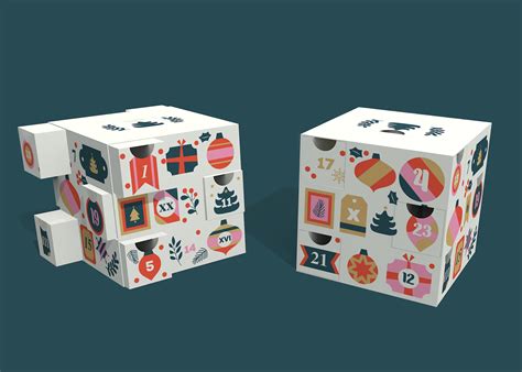 Refillable Advent Calendar Cube | Sycal Promotional Merchandise