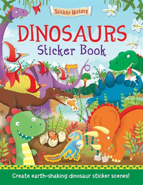 Sticker Histories Dinosaurs Refurbished : Amazon.in: Books