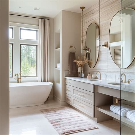 Timeless Bathroom Design Ideas with Modern Classic Elements