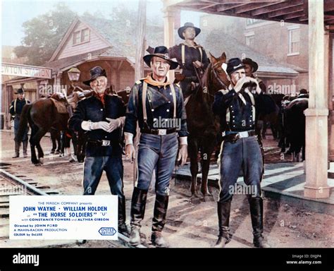 THE HORSE SOLDIERS Stock Photo - Alamy