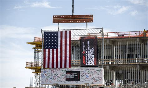 $500M paddock building topped off 5 months ahead of Las Vegas' F1 race weekend - The Nevada ...