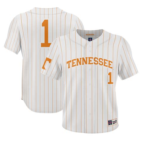 Men's GameDay Greats #1 White Tennessee Volunteers Lightweight Baseball ...