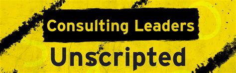 Consulting Leaders Unscripted: Conversations with our trailblazers | EY ...