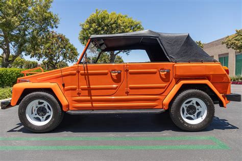 1973 Volkswagen Thing Likely Has Summer Road Trips Written All Over Its Orange Body - autoevolution