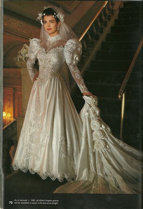 this is also beautiful | 90s wedding dress, Wedding dresses 80s, Wedding dresses vintage
