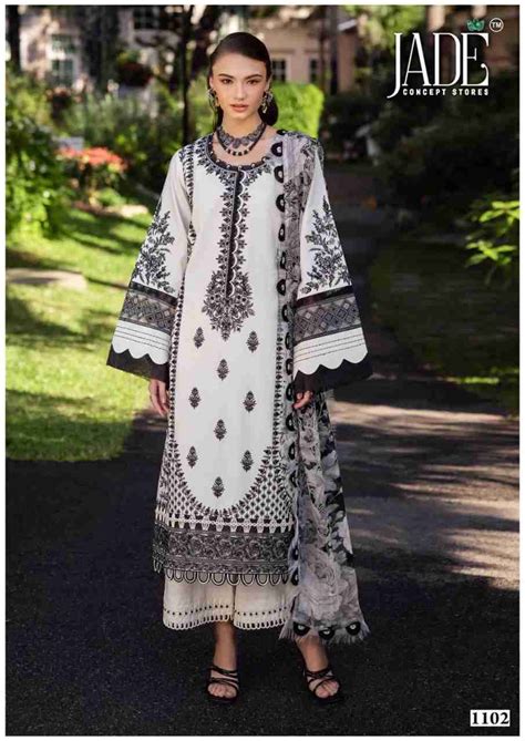 BIN SAEED VOL-11 BY JADE 1101 TO 1106 SERIES BEAUTIFUL FESTIVE SUITS ...