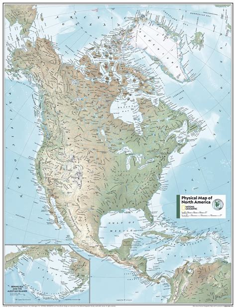 North America Physical Atlas of the World, 11th Edition, National Geog