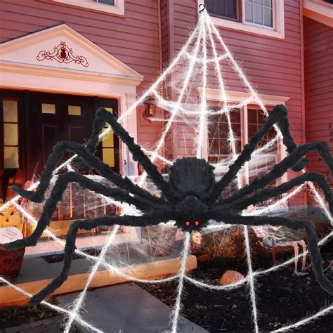 Cusocue Halloween Decorations Outdoor, 200 Spider Web 60 India | Ubuy