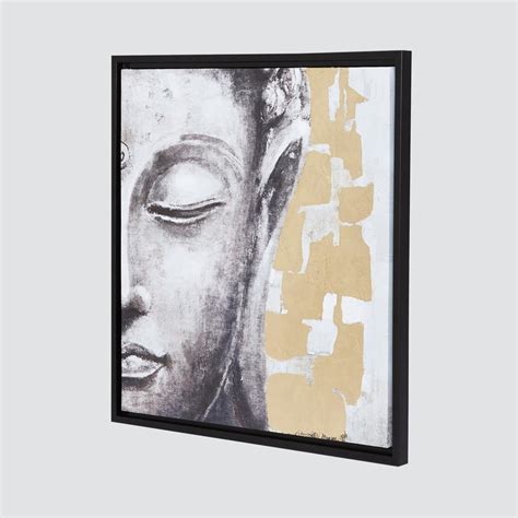 Buy Artistry Buddha Wood Picture Frame - 80x80cm from Home Centre at ...