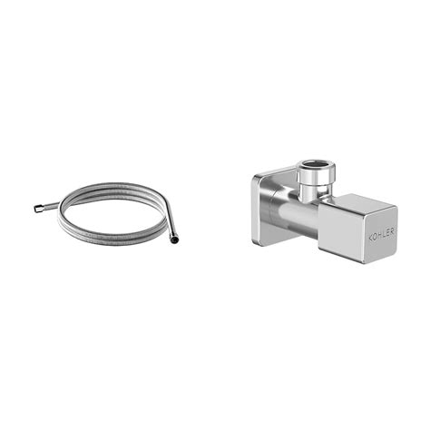 Kohler Complementary Hose Pipe for Bathroom - Silver with Chrome Finish ...