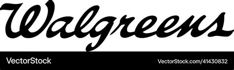 Walgreens logo Royalty Free Vector Image - VectorStock