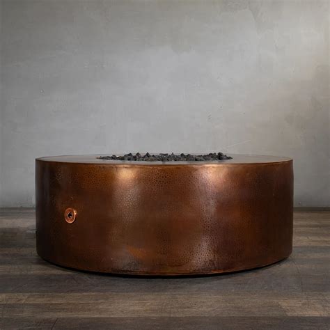 45" Gravity Moreno Copper Gas Fire Pit by Starfire Designs - Starfire ...