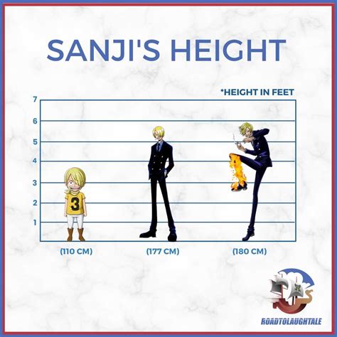 The Big Question : How Tall is Sanji in One Piece?