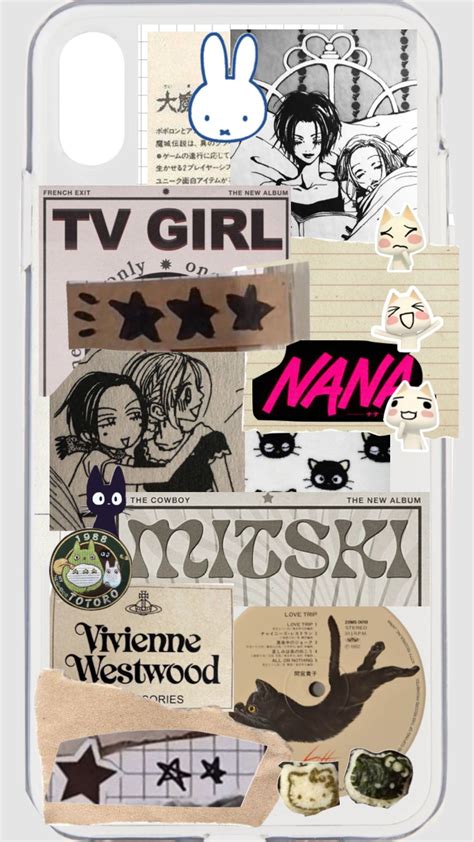 phone case collage! — i did this w/ my phone in greyscale so it def ...