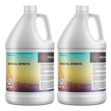 Mineral Spirits Odorless - Industrial Cleaning & Paint Thinning ...