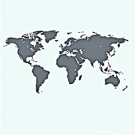 Detailed World Map Vector 的图像结果