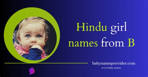 Beautiful 2025 ᐅ B letter names for girl Hindu | New Born Baby - A to Z ...