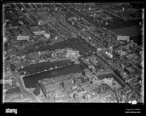 Aerial photograph of 's-Gravenhage (The Hague), captured during the ...