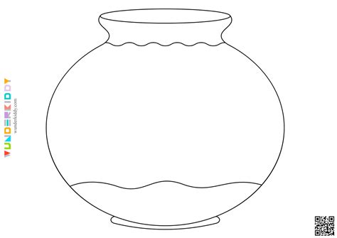Fish Bowl Printable Template - Great Research