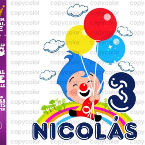 Buy Plim Plim Clown 1st Birthday Svg Online In India - Etsy India
