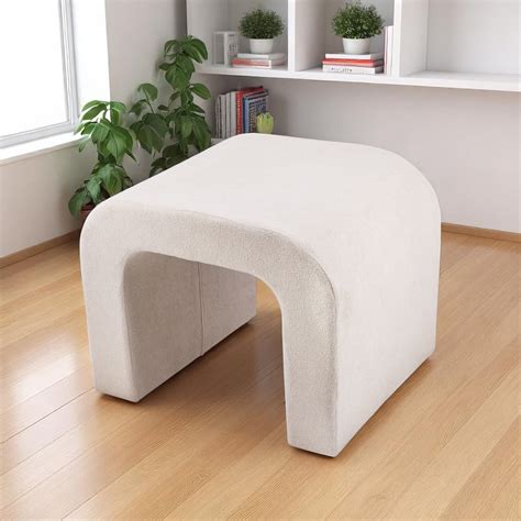 Arch Luxe Modern Ottoman – Casa Verve Furniture
