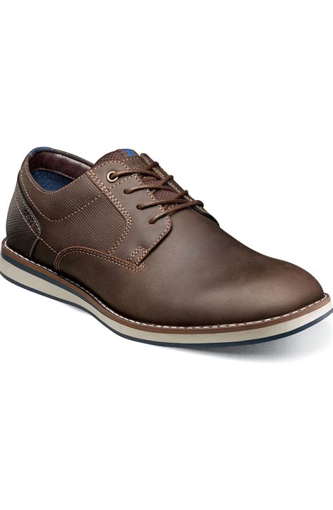NUNN BUSH Circuit Plain Toe Derby - Wide Width Available (Men ...