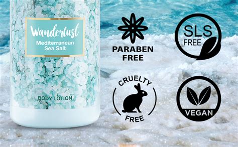 Buy Wanderlust Mediterranean Sea Salt Body Lotion for Women & Men, 300 ...
