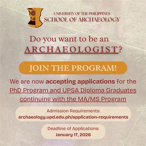 UP School of Archaeology added... - UP School of Archaeology