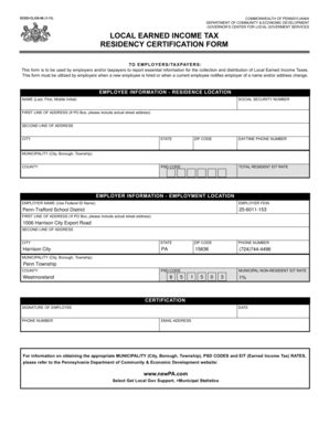 Local Tax Form - Fill and Sign Printable Template Online