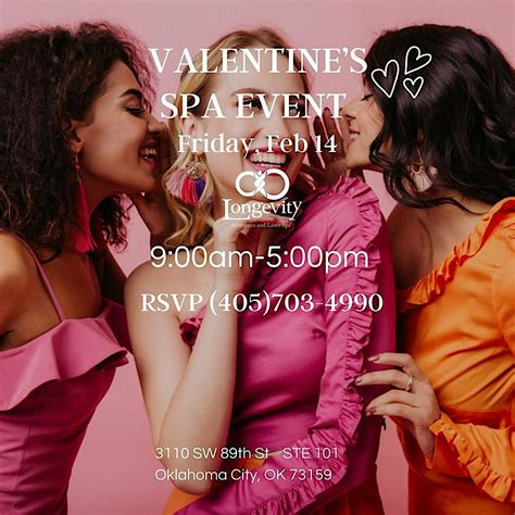 Longevity OKC 2025: Valentine’s Day Celebration & Specials Event, 3110 ...