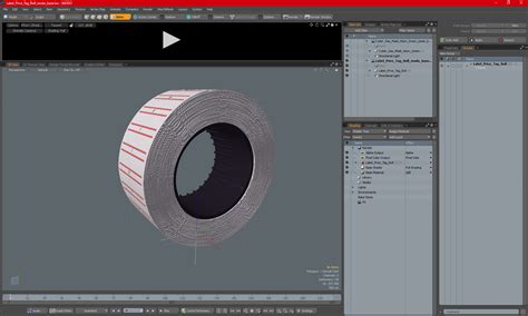3D model Label Price Tag Roll | 3D Molier International