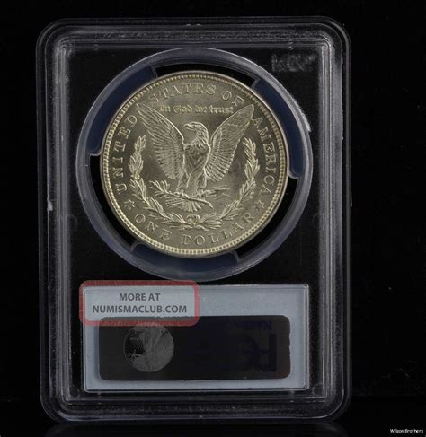 1921 Pcgs Ms63 Morgan Dollar - Graded Silver Investment Certified Coin $1