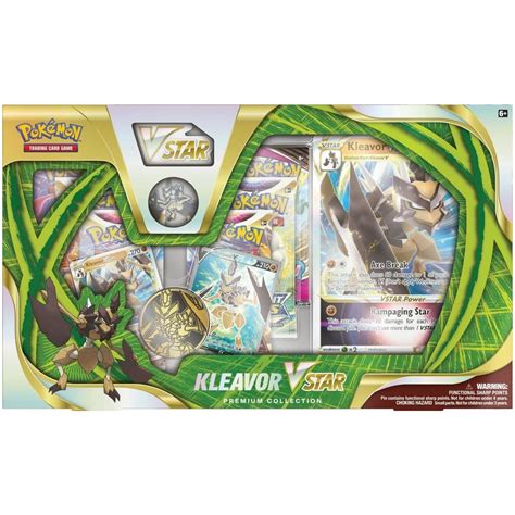 Pokemon TCG - Kleavor VSTAR Premium Collection – Animal Kingdoms Toy Store