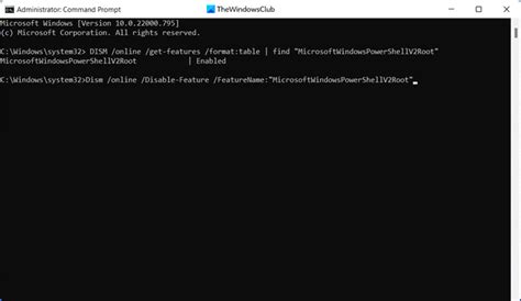 Disable PowerShell Windows 1.0 的图像结果