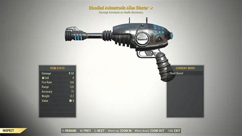 Image result for Alien Fallout 76 Alien Blaster
