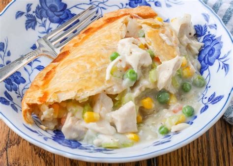 Easy Chicken Pot Pie with Frozen Vegetables - Vegetable Recipes