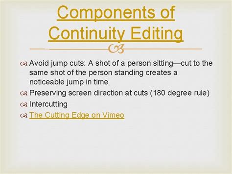 Image result for How to Avoid Jump Cuts