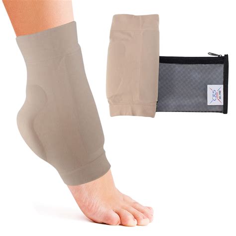 Buy CRS Cross Boot Bumper Gel Pad Sleeve - Padded Skate Sock for Foot ...