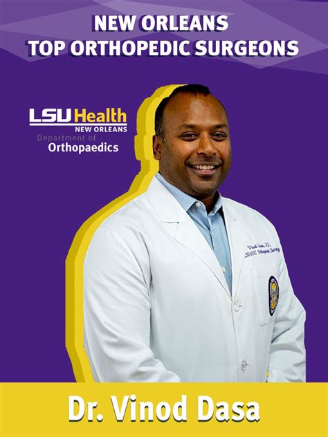 Congratulations to Dr. Vinod Dasa, Professor of LSU Clinical ...