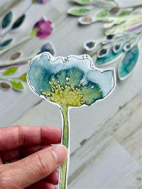 Simply Watercolor Series: Lesson 2 Imaginary Wildflowers | Tiffany | Watercolor flower art ...