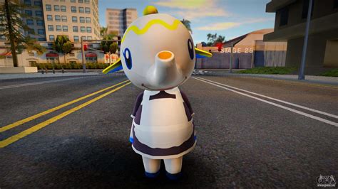Tia - Animal Crossing Elephant für GTA San Andreas