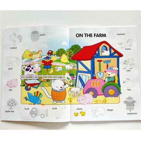 "My First Words Sticker Book" with 190 stickers! – Brainwave61
