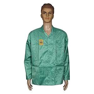 Aadvay Enterprises Green Antistatic [ESD] Safe Unisex Lab Coat/Apron ...