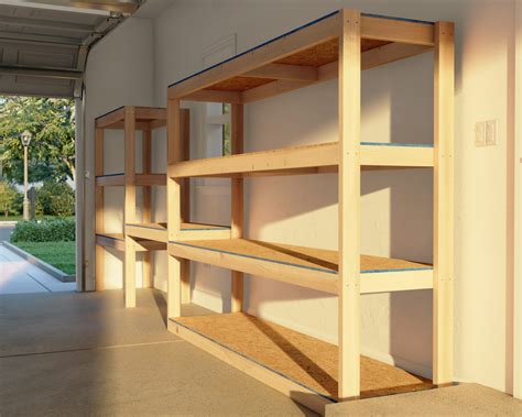 Diy Garage Shelf Plans at Jessie Ramirez blog