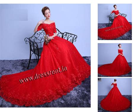 G129 (3), Red Offshoulder half sleeves Infinity Prewedding Shoot Trail ...