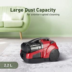 Panasonic 1800W Bagless Vacuum Cleaner With Hepa Filter,Crevice Nozzle ...