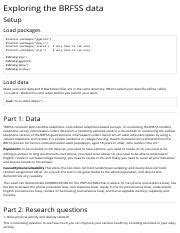 Image result for How to Extract BRFSS Data Using R