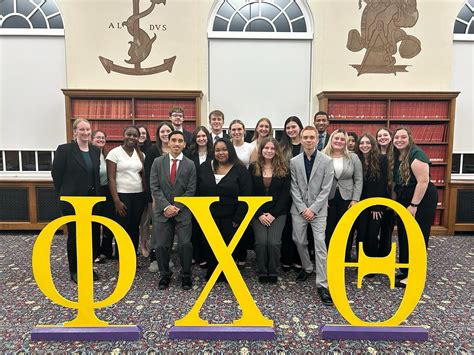 Phi Chi Theta | Zeta Xi | PCT welcomes its newest members! | Instagram