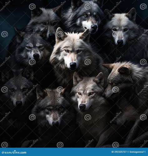 The Intricate Social Hierarchy Of A Wolf Pack, Delving Into The Roles ...