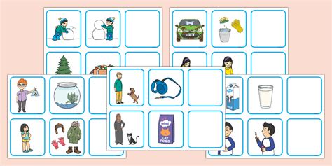 Three Step Sequencing Cards What Happens Next